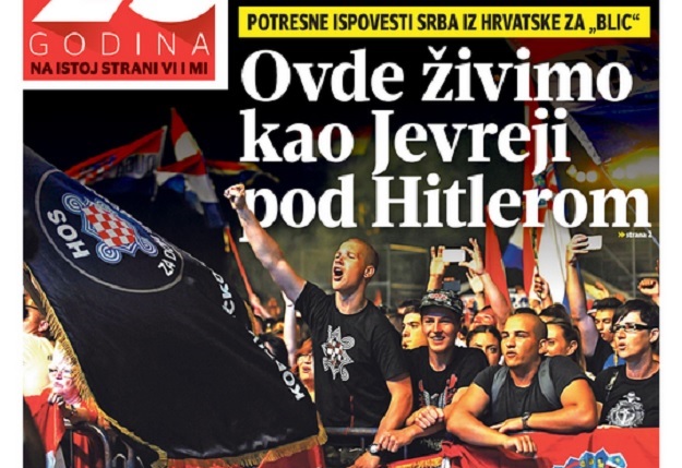 Kako nas vide susjedi: "Srbi u Hrvatskoj žive kao Židovi u vrijeme Hitlera"