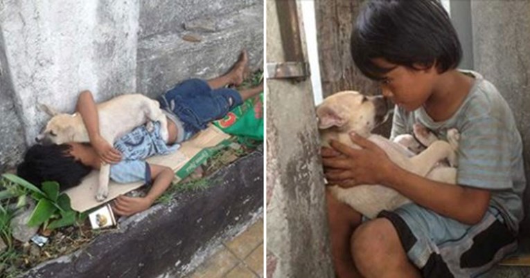 VIDEO Usamljeni dječak beskućnik spasio je štene, a ono što se kasnije dogodilo je prekrasno