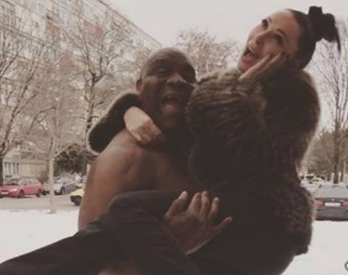 FOTO Bob Sapp se u Zagrebu bez majice zabavlja s našom poznatom manekenkom