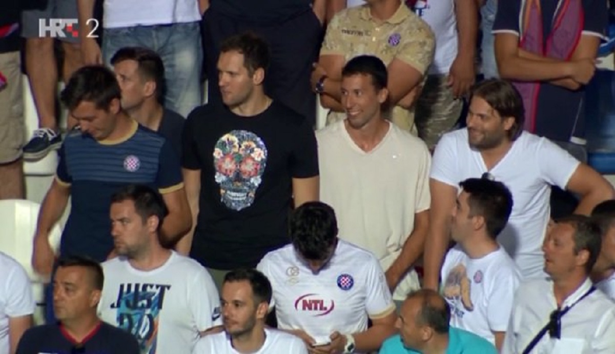 BABO I ROKO UZ HAJDUK Legende hrvatske košarke na tribini u Dugopolju