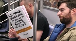 VIDEO Komičar je čitao gnjusne knjige u vlaku, a reakcije su urnebesne