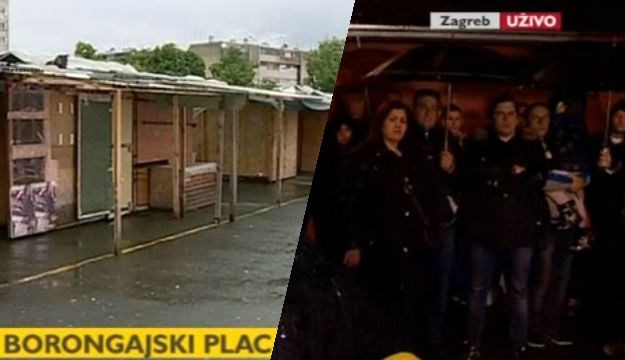 Zatvara se borongajski plac, zakupci bijesni: Ne idemo bez borbe