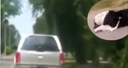 UZNEMIRUJUĆI VIDEO Monstrum u Borovu Selu vezao psa za auto i vukao ga po cesti