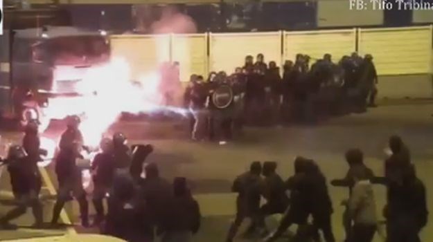 VIDEO Objavljena snimka makljaže BBB-a i policije u Torinu