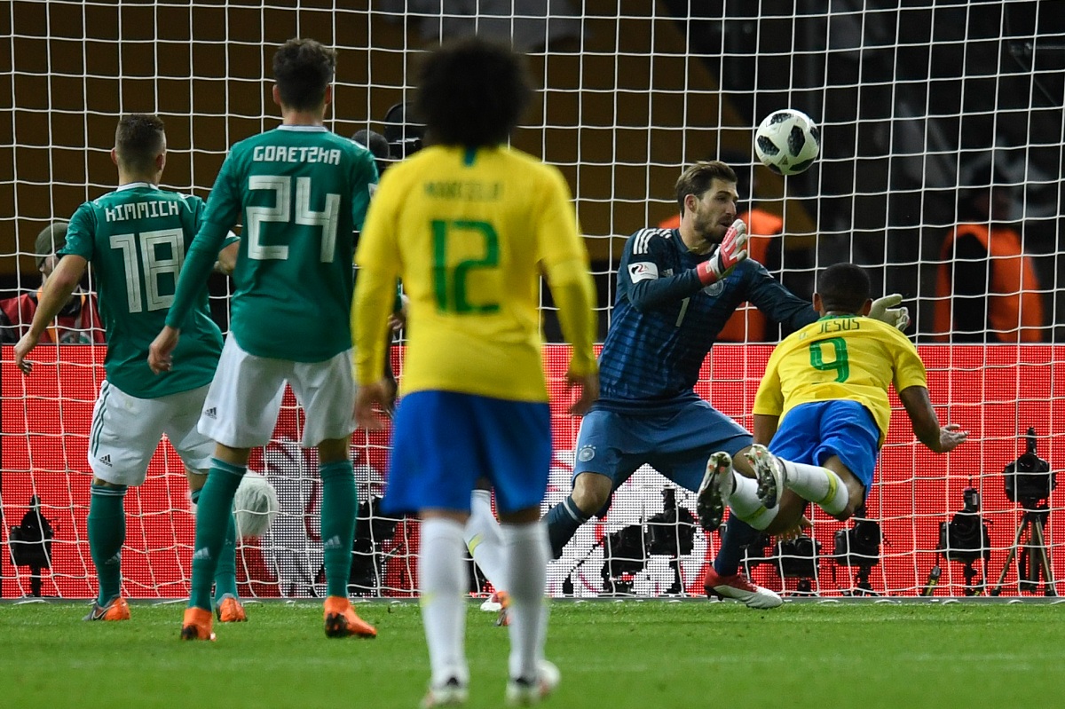 BRAZIL SRUŠIO NJEMAČKU U BERLINU Sjajni Gabriel Jesus osvetio se za Belo Horizonte (0:1)