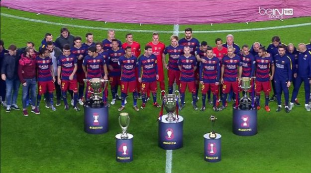 Foto dana: Barceloninih pet trofeja u 2015.