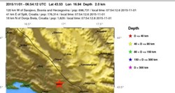 Treslo se tlo i u Dalmaciji: Potres magnitude 3 po Richteru 40 km od Splita