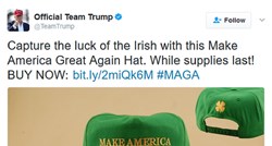 Trump odlučio odati počast Irskoj pa se osramotio, svi ga sprdaju na Twitteru