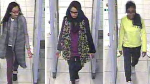 Tri britanske tinejdžerice pobjegle od kuće s namjerom da se priključe IS-u