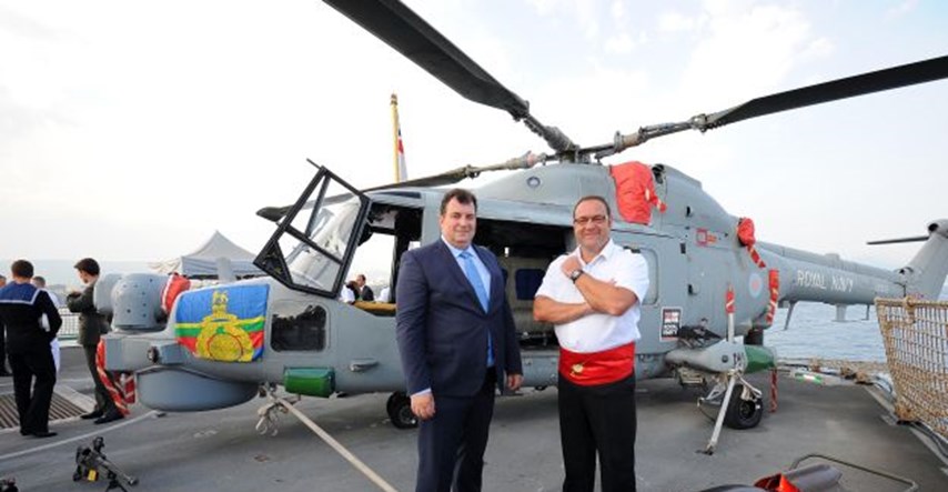 Jakov Kitarović u Splitu posjetio britanski razarač vrijedan dvije milijarde dolara