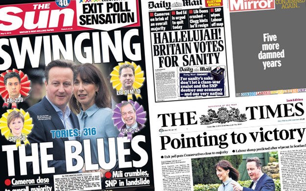Britanski tisak o rezultatima izbora: "Još pet prokletih godina"