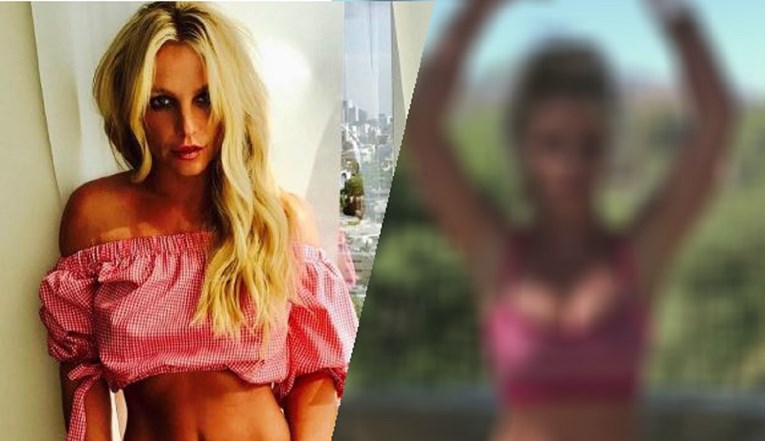 VIDEO Britney Spears utegnula se u toliko uzak topić da ljudi misle kako je povećala grudi