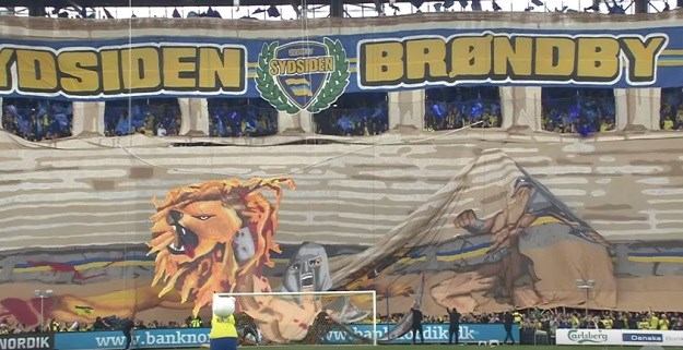 Navijači Brondbyja od stadiona napravili arenu i obezglavili Kopenhagenovog lava!