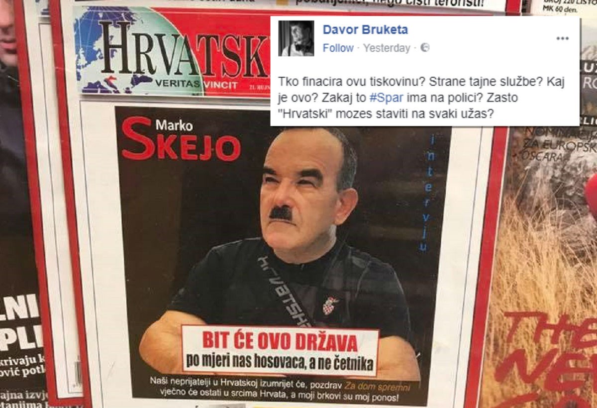 Davor Bruketa o naslovnici sa Skejom: "Tko financira ovu tiskovinu?"