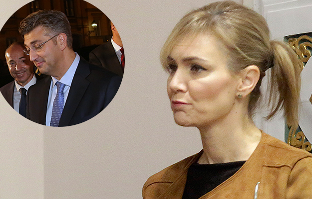 Plenković u Sabor uveo Brunu Esih, a ona ga napala zbog Nine Obuljen