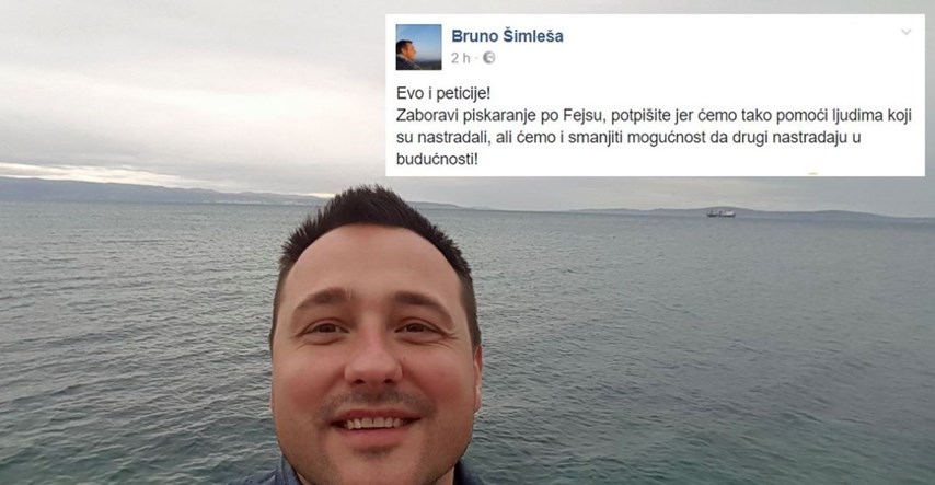 Bruno Šimleša traži pomoć za žrtve požara: "Neka se zastupnici odreknu plaće za dva mjeseca nerada"