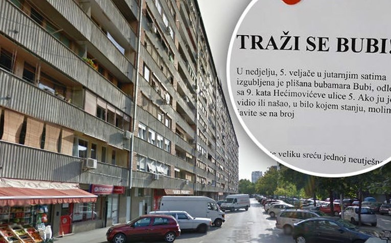 Traži se Bubi, pao je s devetog kata zgrade u Zagrebu