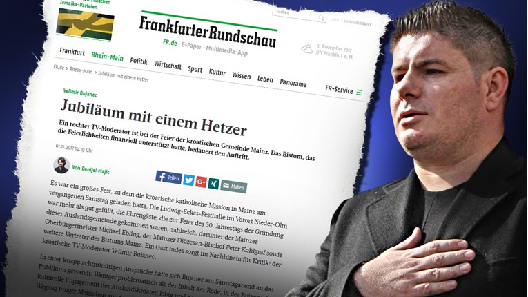 Njemački mediji prozvali Bujanca desničarskim huškačem, Crkva u Mainzu se ogradila od njega