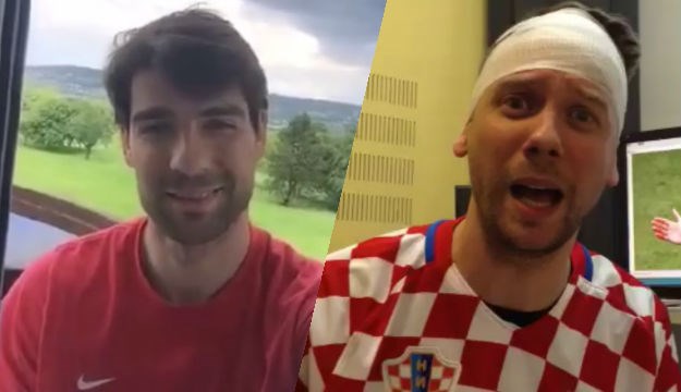 VIDEO Ćorluka čuo hit Luke Bulića i poslao mu poruku: "Glava je spremna za nove udarce"