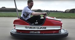 VIDEO Stig vozio preko 170 km/h: Pogledajte vožnju u autiću iz luna parka za Guinnessov rekord