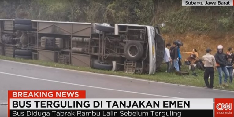 Strašna nesreća u Indoneziji: Autobus pao s brda, 27 mrtvih
