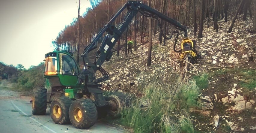 U Hrvatskim šumama rade tisuće ljudi, a spaljenu šumu kod Splita čiste - Slovenci