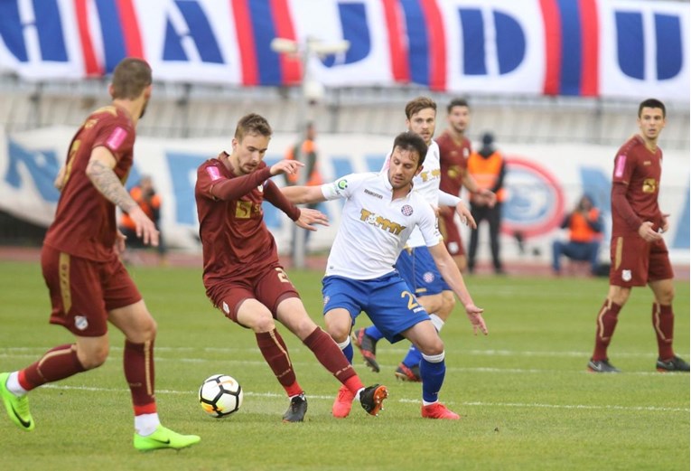 HAJDUK - RIJEKA 1:1 Jadranski derbi pripao Dinamu