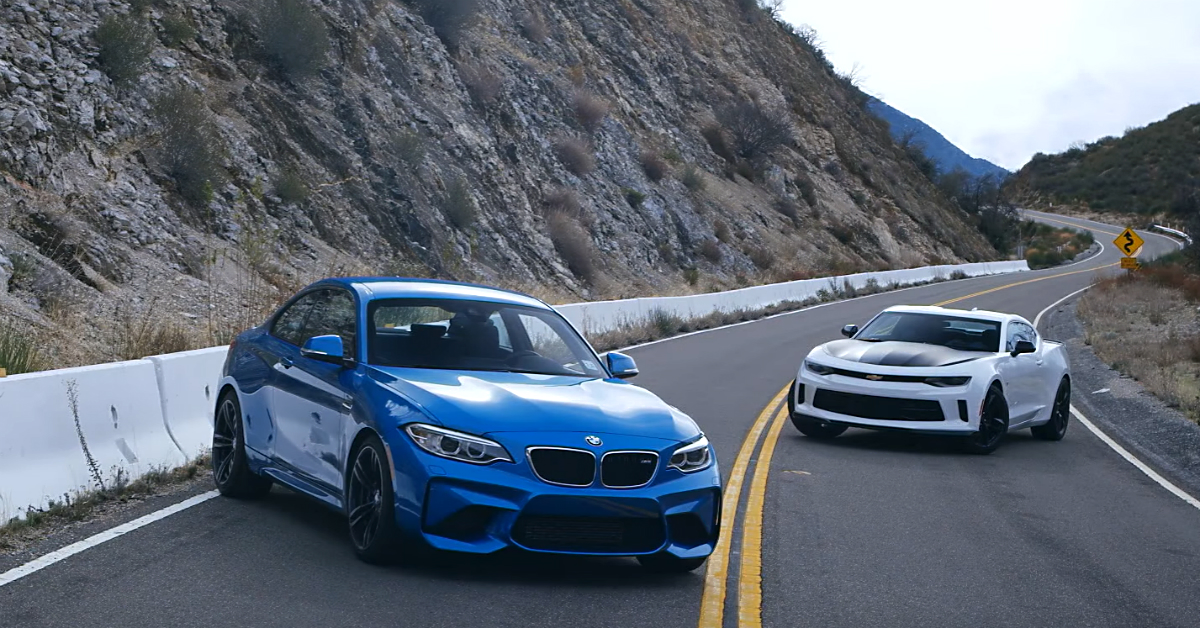VIDEO Međukontinentalni sukob: Chevy Camaro vs BMW M2