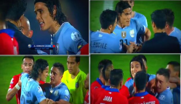 Drama u četvrtfinalu: Čile uz pomoć suca izbacio Urugvaj, Cavani poludio zbog isključenja