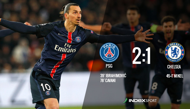 Ibrahimović i Cavani srušili Chelsea