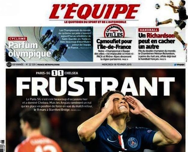 Svjetske naslovnice: Frustrirani PSG i vrijeme za europske prvake