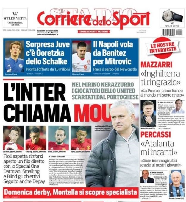 Inter se baca na Mourinhov škart: U siječnju kupuje čak četiri igrača Uniteda