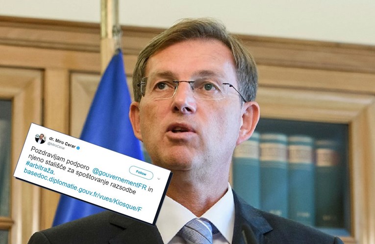 Cerar tvrdi da je Francuska oko arbitraže na strani Slovenije