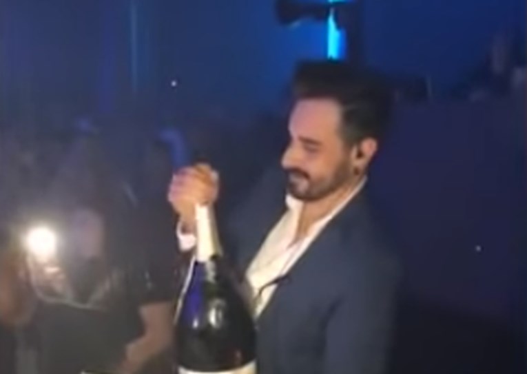 VIDEO Frajer u klubu otvarao bocu šampanjca od 254 tisuće kuna pa mu ispala iz ruku