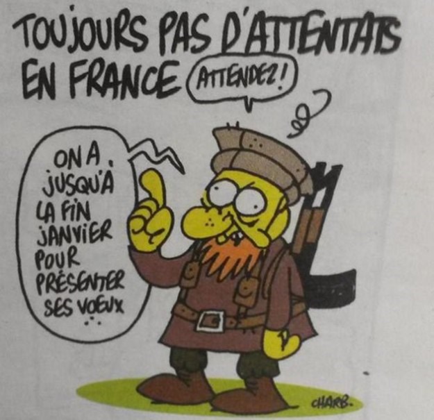 U zadnjoj karikaturi predvidjeli pokolj: "U siječnju ćete imati atentat u Francuskoj"