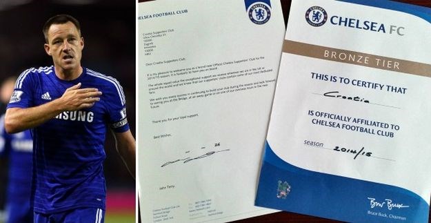 Hrvatsko udruženje navijača Chelseaja službeno priznato na Stamford Bridgeu