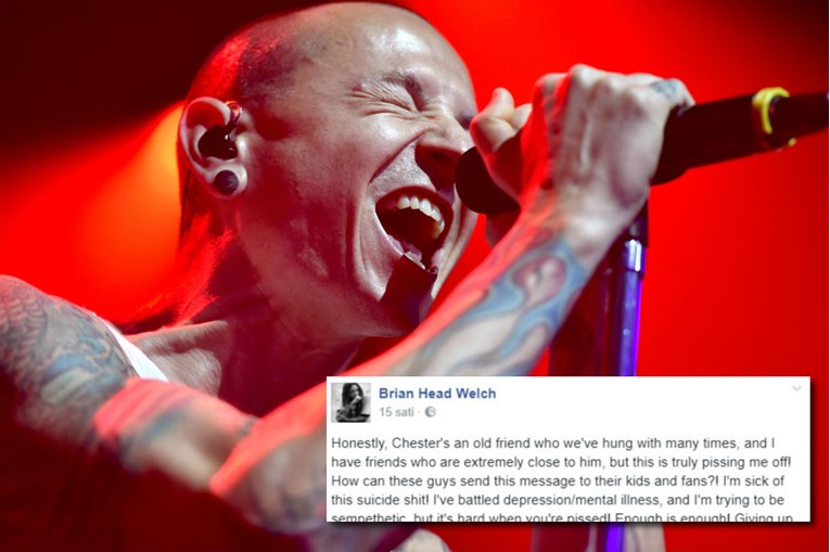 Slavni roker pobjesnio na pjevača Linkin Parka zbog samoubojstva: "Raspizdio me, kukavica je"