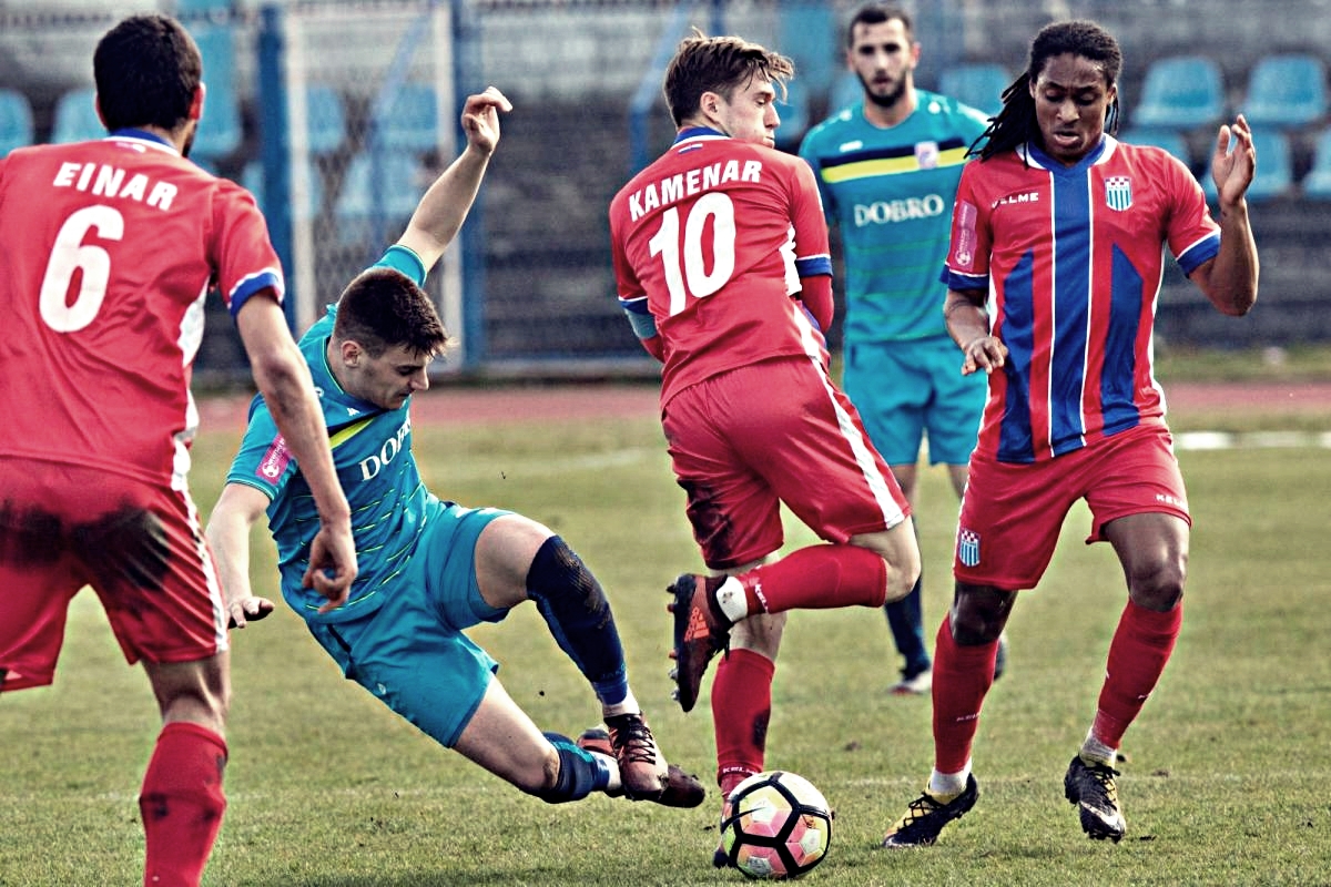Kiks Osijeka, remi Cibalije i Rudeša