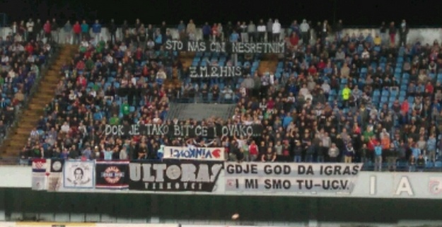 Ultrasi i Torcida poslali poruku HNS-u: "Dok je tako, bit će i ovako"