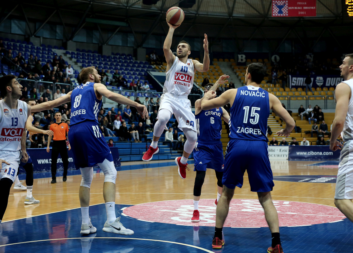 Tomas i Žorić nisu uspjeli spasiti Cibonu, Budućnost slavila u Zagrebu