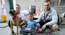 Romano dobio laptop, igračke i slatkiše, no najviše ga je razveselio susret s Čikom