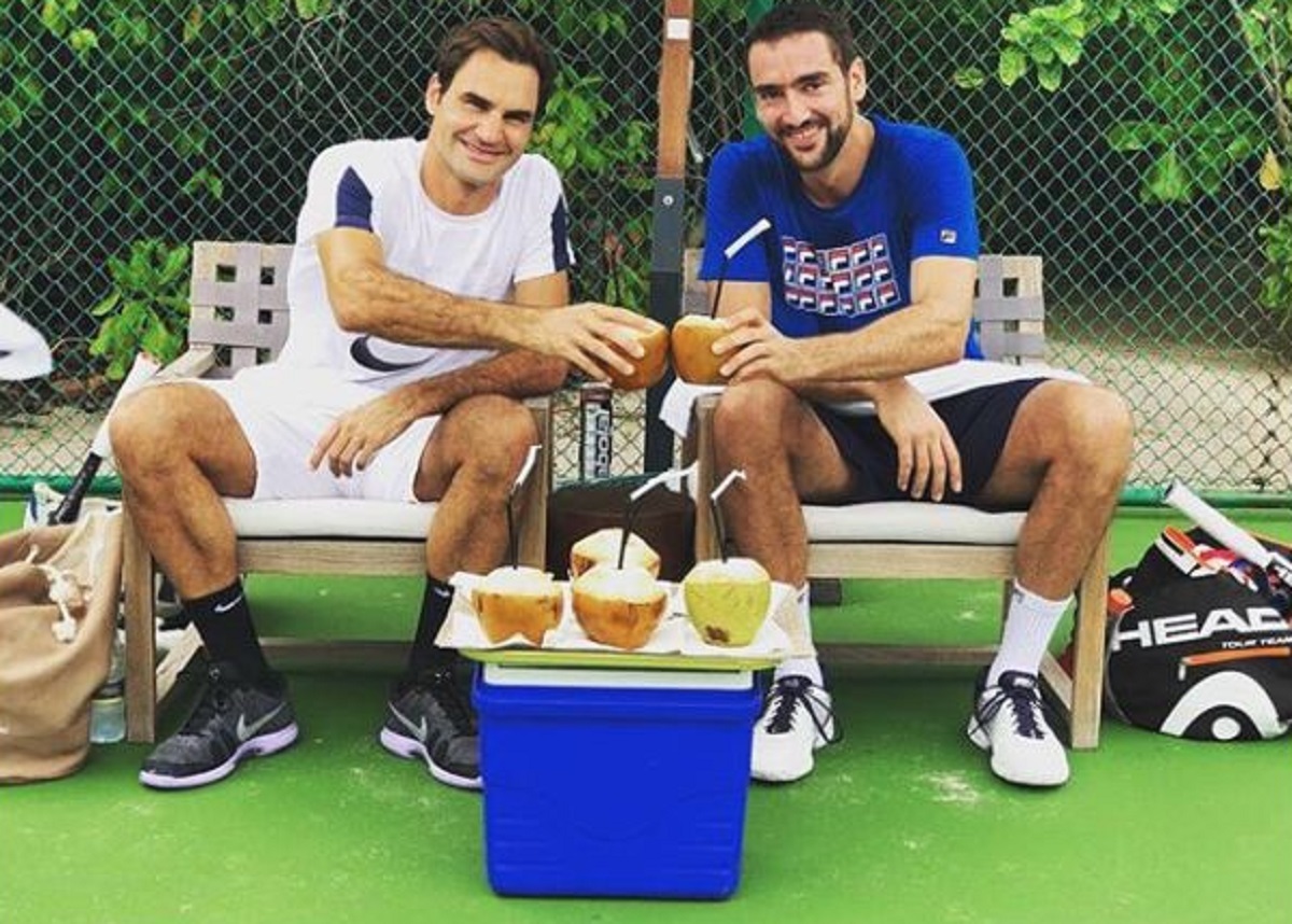 ČILIĆ ODUŠEVIO NAJAVOM FINALA Postao je ovu sliku s Federerom