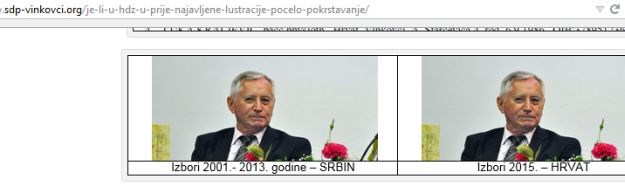 Vinkovački SDP-ovci: Je li u HDZ-u počelo pokrštavanje? Ćirić od Srbina postao Hrvatom