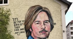 FOTO Ovaj mural u Austriji posvećen je Kurtu Cobainu, ali svi na njemu vide lice poznatog glumca