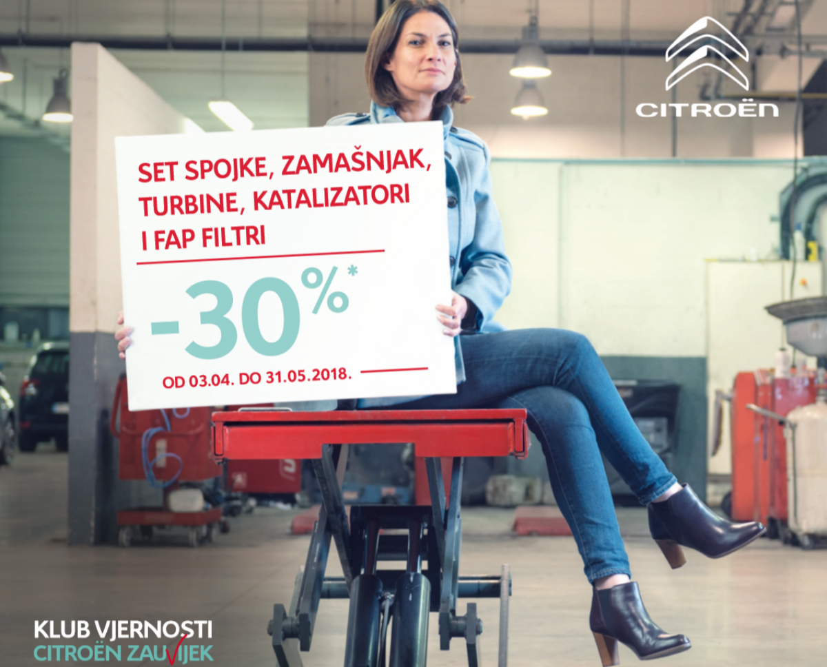 Proljetna servisna akcija Citroën