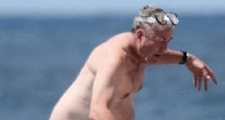 FOTO Jeremy Clarkson na plaži napravio krivi korak, internet ga uništio