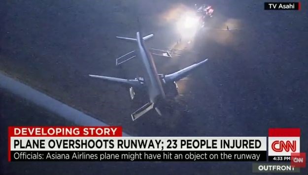Zatvoren aerodrom u Hiroshimi, avion Asiana Airlinesa otklizao s piste, 27 ozlijeđenih