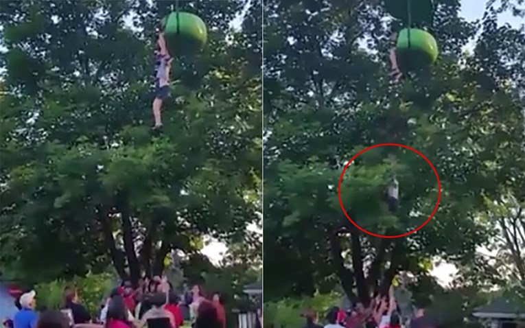 VIDEO IZ NEW YORKA 14-godišnja djevojčica pala s viseće gondole u lunaparku