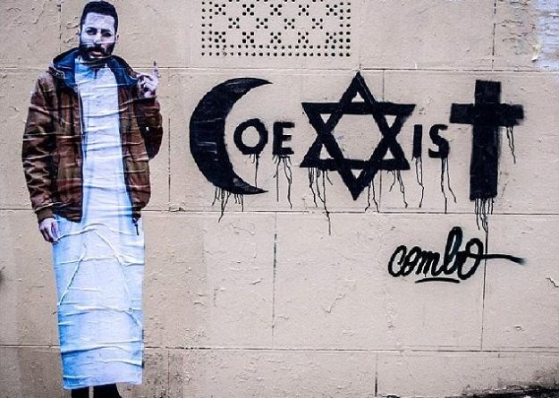 Prebili grafiti umjetnika jer je pozivao na zajedništvo muslimana, kršćana i židova