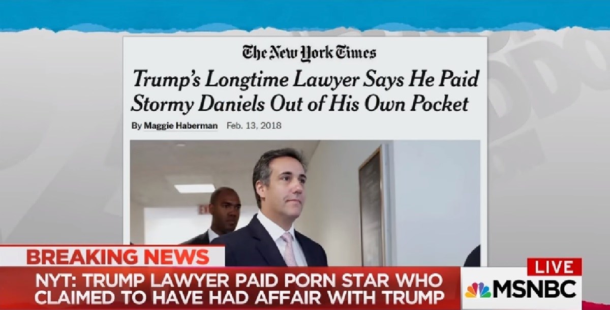 Trumpov odvjetnik tvrdi da je porno glumici isplatio 130.000 dolara iz svog džepa